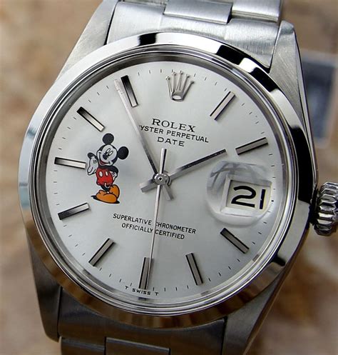 mickey mouse rolex watches|rolex disney mickey mouse watch.